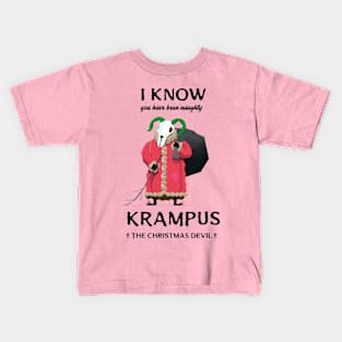 Krampus: the Christmas devil Kids T-Shirt